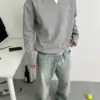 華夫格假兩件長袖｜觸感舒服到上癮