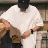 重磅硬挺短袖襯衫｜不燙也挺