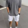 立體螺紋紋理短袖｜穿上質感升級