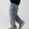 水洗牛仔工裝褲｜越洗越有味道