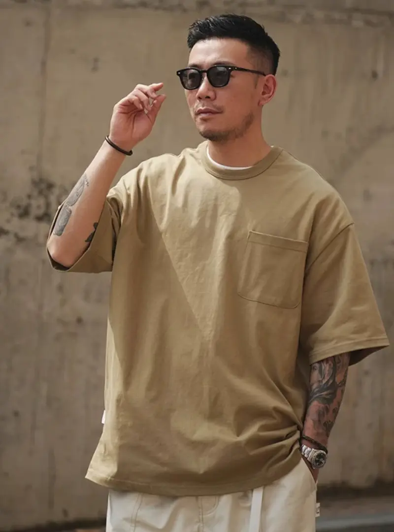 簡約有型純棉寬T