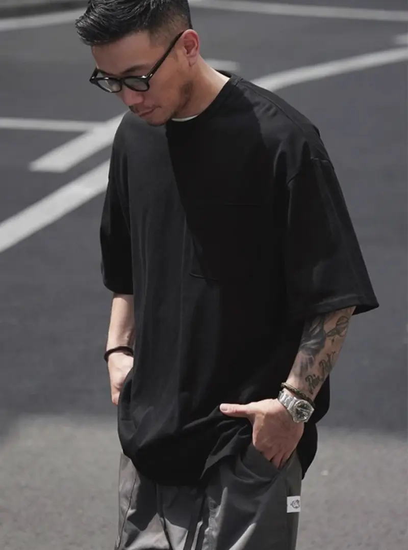 簡約有型純棉寬T