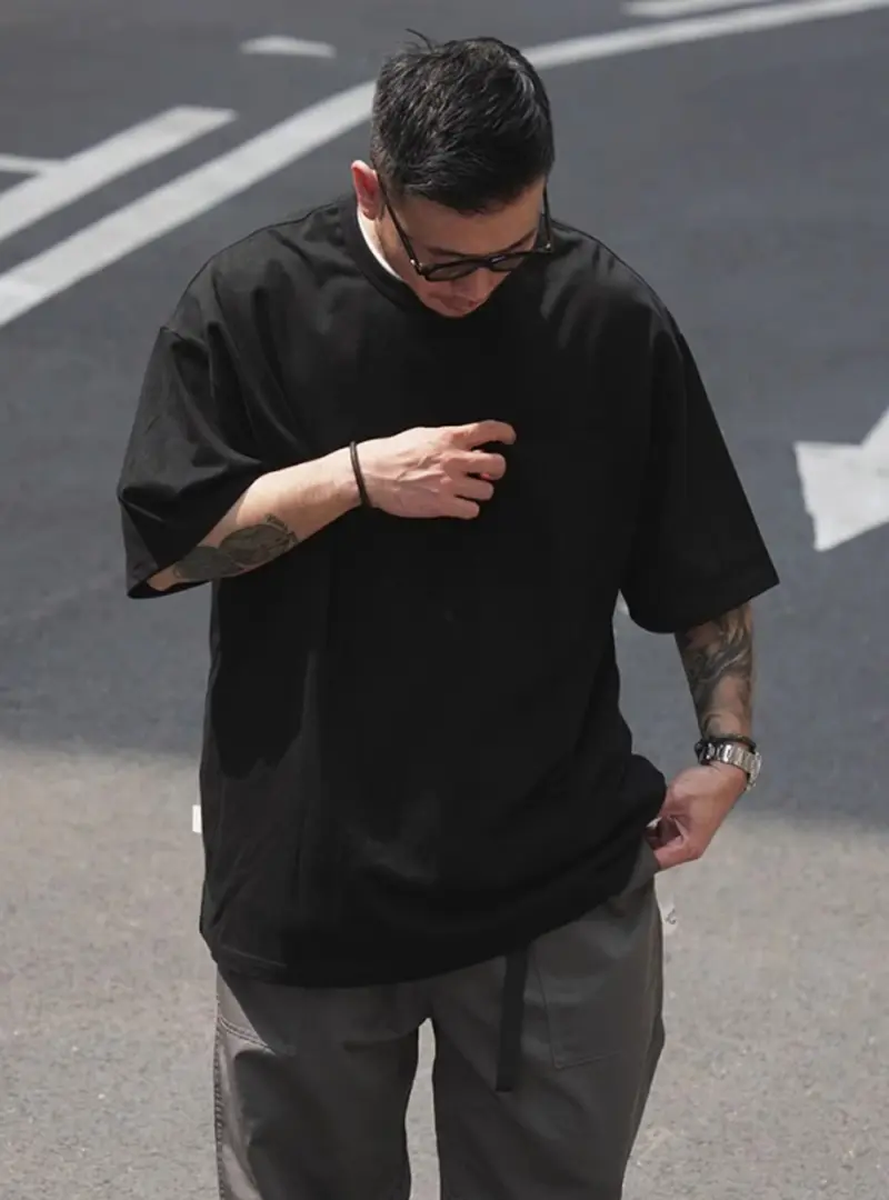 簡約有型純棉寬T