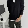 華夫格假兩件長袖｜觸感舒服到上癮