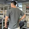薄款V領羅紋短袖