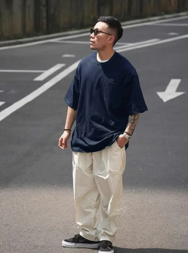 簡約有型純棉寬T